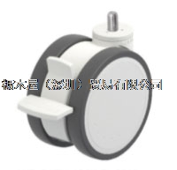 LKD 塑料双轮脚轮